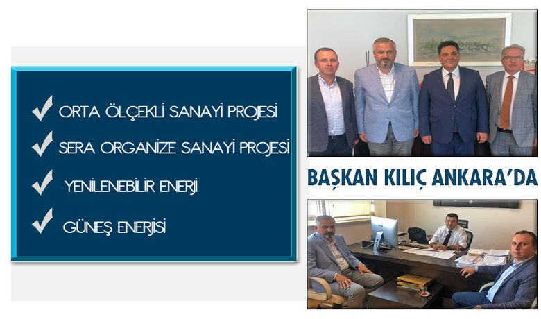 Başkan Kılıç, Önemli Dosyalarla Ankara'da - Bafra Belediye Başkanı Hamit Kılıç, Ankara’da Bafra için
önem arz eden projelerle ilgili olarak çeşitli görüşme ve temaslar gerçekleştirdi.