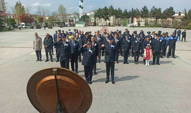 Bafra’da Polis Haftası töreni - Türk Polis Teşkilatı’nın kuruluşunun 179. yılı kutlamaları çerçevesinde Samsun’un Bafra ilçesinde tören düzenlendi.