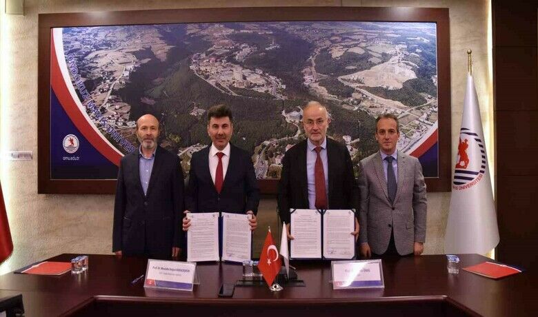 OMÜ ile Kilis 7 AralıkÜniversitesi arasında iş birliği anlaşması - Ondokuz Mayıs Üniversitesi Teknoloji Transfer Ofisi (OMÜ-TTO) ile yeni bir teknoloji transfer ofisi kurulan Kilis 7 Aralık Üniversitesi arasında iş birliği protokolü imzalandı.