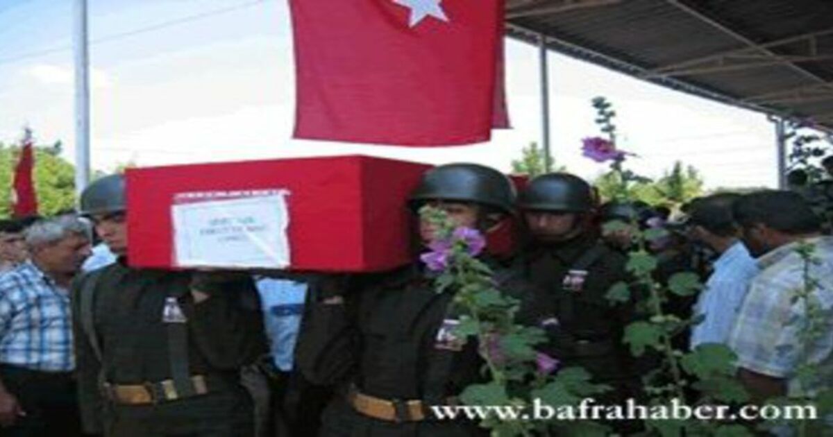 Şehidimiz Erkut YILMAZ Gözyaşları arasında...