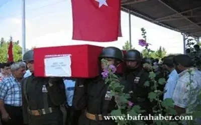 Şehidimiz Erkut YILMAZ Gözyaşları arasında...
