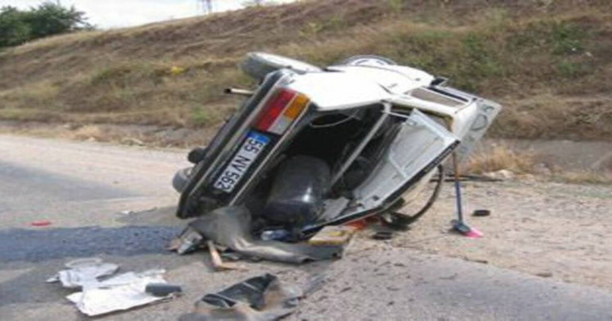 Bafrada Trafİk Kazası