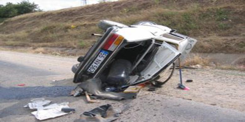 Bafrada Trafİk Kazası - 0