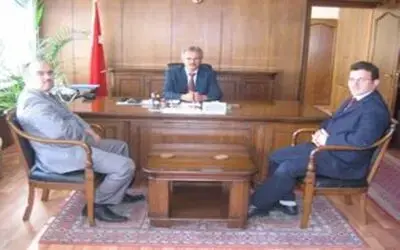 Müftü vekilinden Kaymakam ziyareti