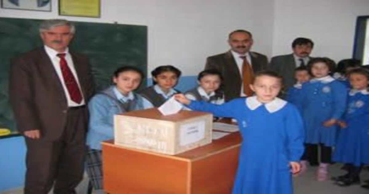 Okulda demokrasi heyecanı
