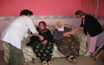 Huzurevi sakinlerine grip aşısı