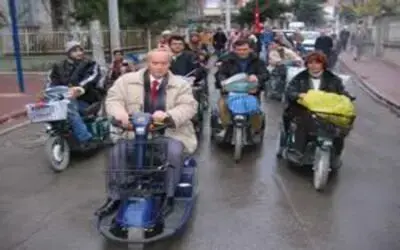 Özürlülerde yürür