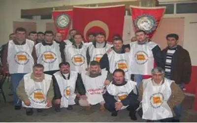 Tekel işçilerinden eylem