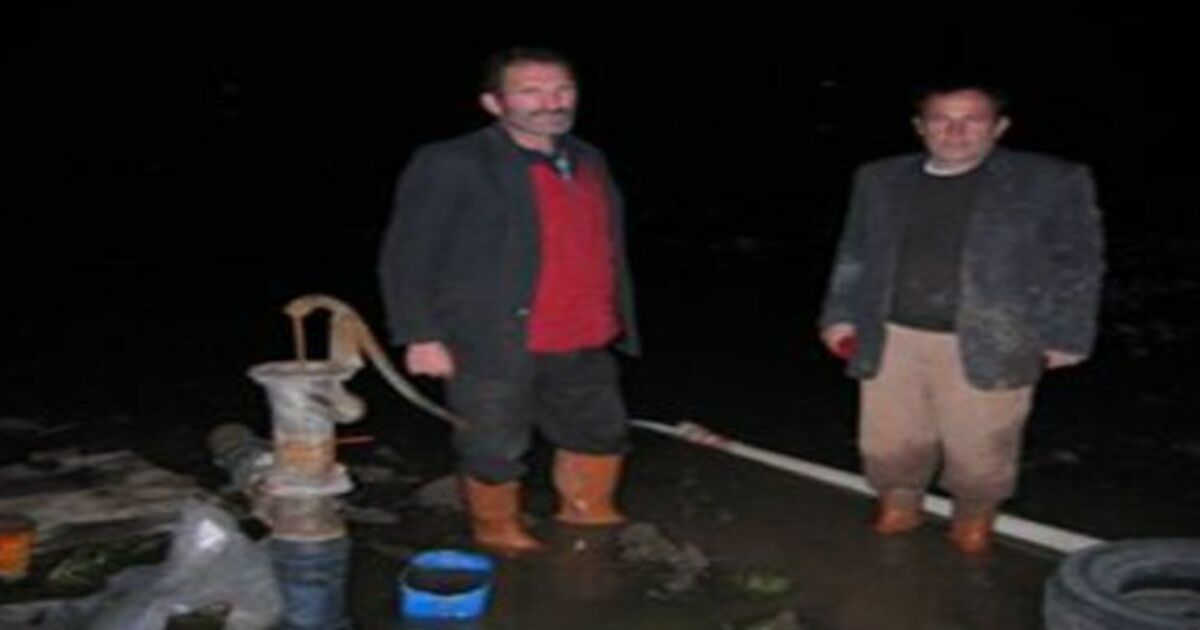 Tarım arazileri su altında