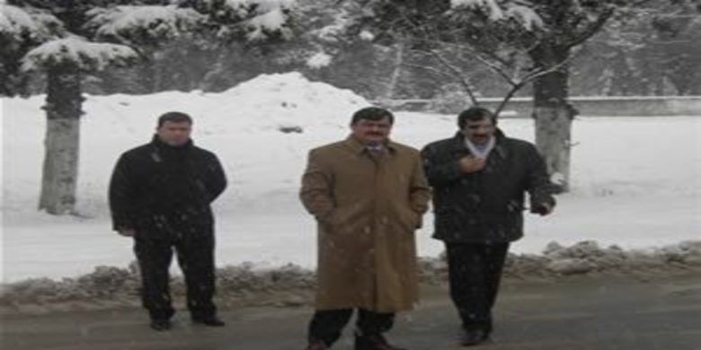 Başkan kar çalışmalarını denetledi - 0