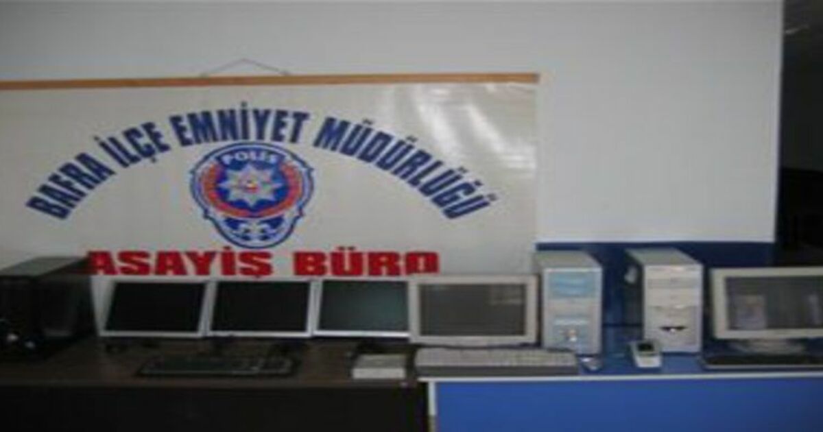 Bilgisayar hırsızı suçüstü yakalandı