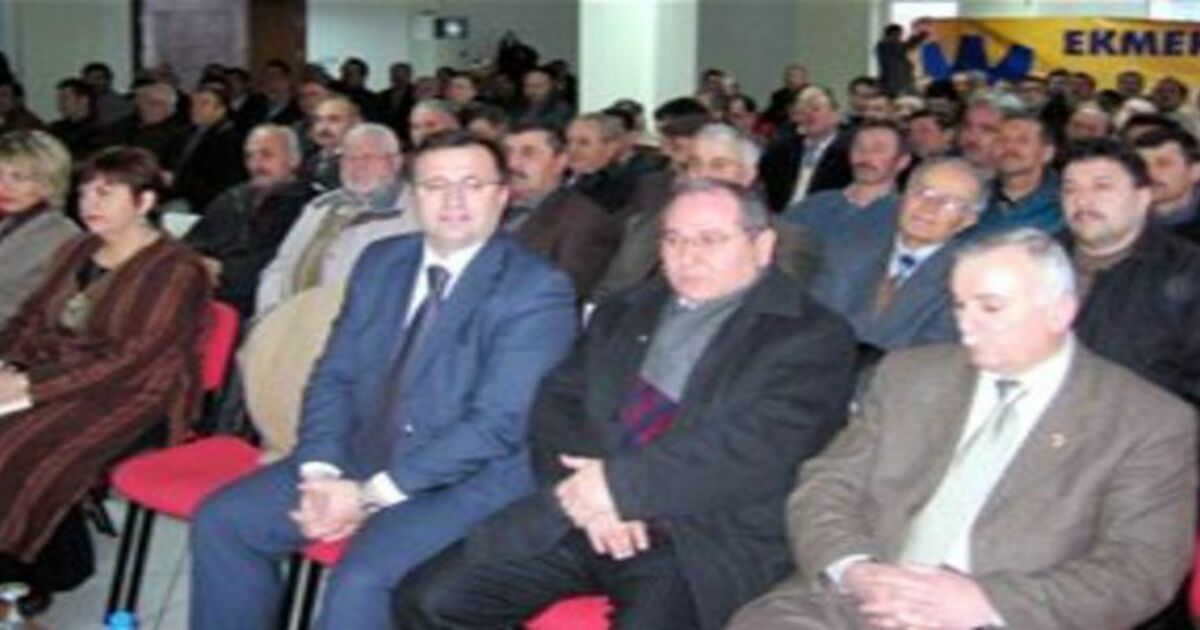 Bafra`da tarım forumu