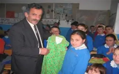 Muhtardan eğitime destek