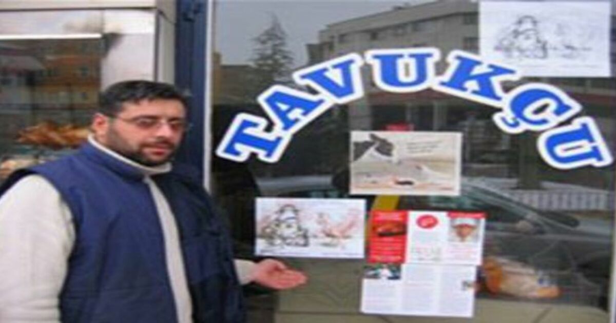 Tavuk satıcılarından protesto