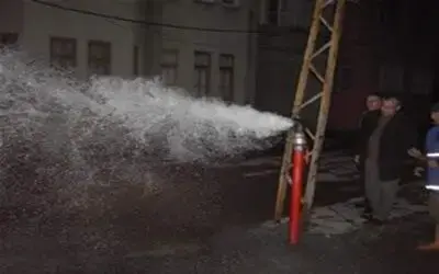Belediyeden yangın vanaları tahliyesi