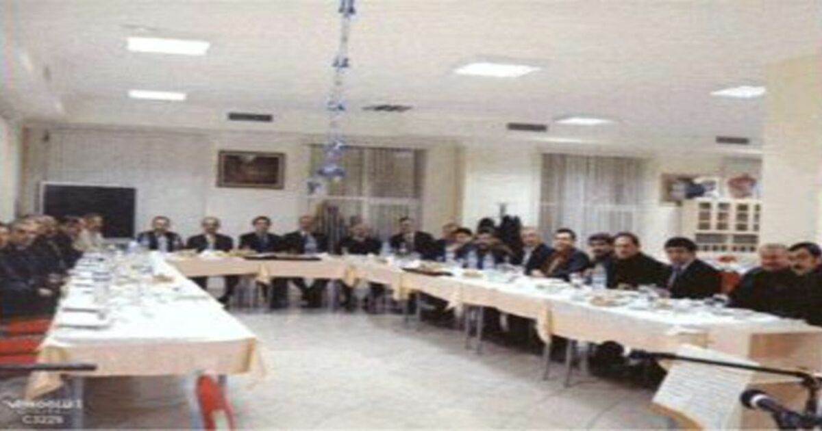 Akaryakıtçılar yemekte buluştu