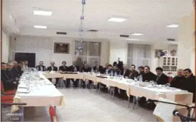 Akaryakıtçılar yemekte buluştu