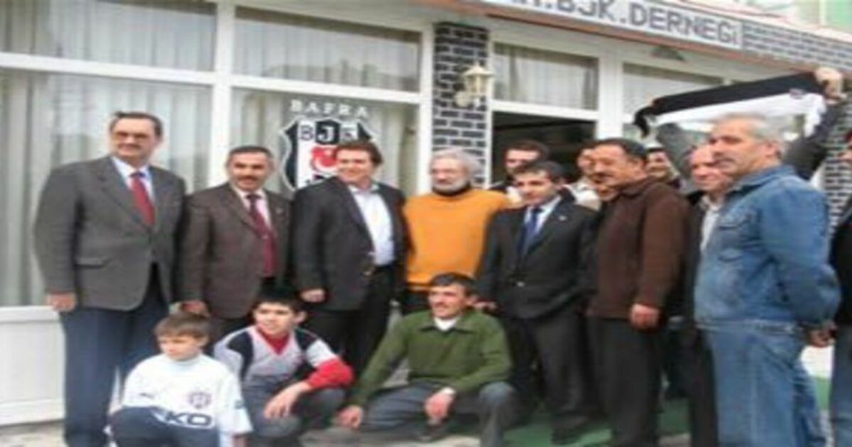 Beşiktaşlı yöneticiler Bafra`da
