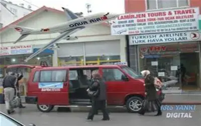 Onurair den havaalanı servisi