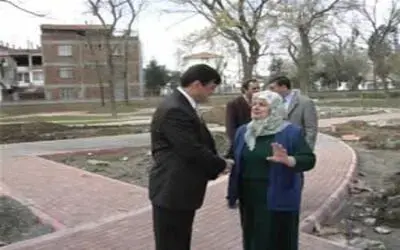 Büyük park modernleşiyor.