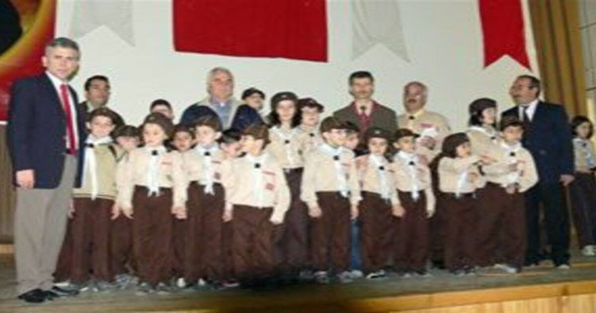 Bafra`lı izciler and içti