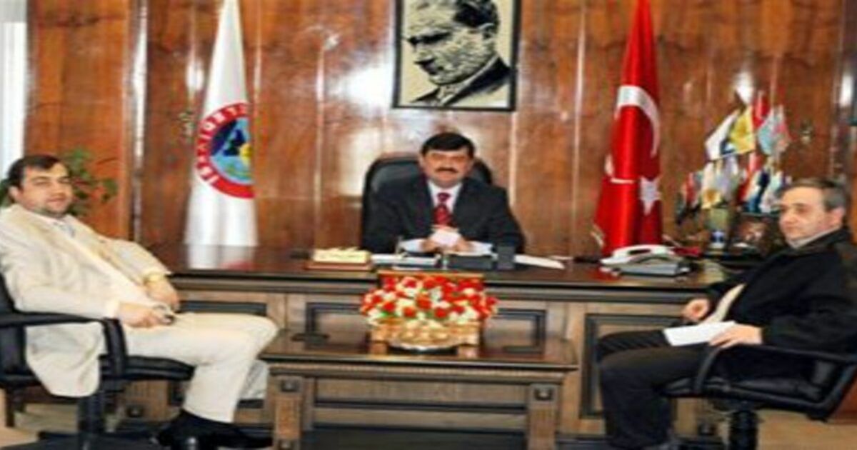 Başkan Neiş`e nezaket ziyareti