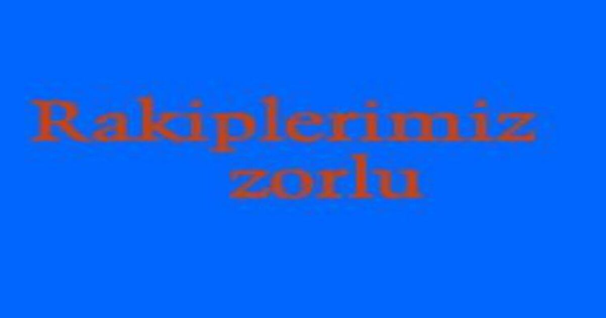 Bafra Belediyespor`un rakipleri zorlu