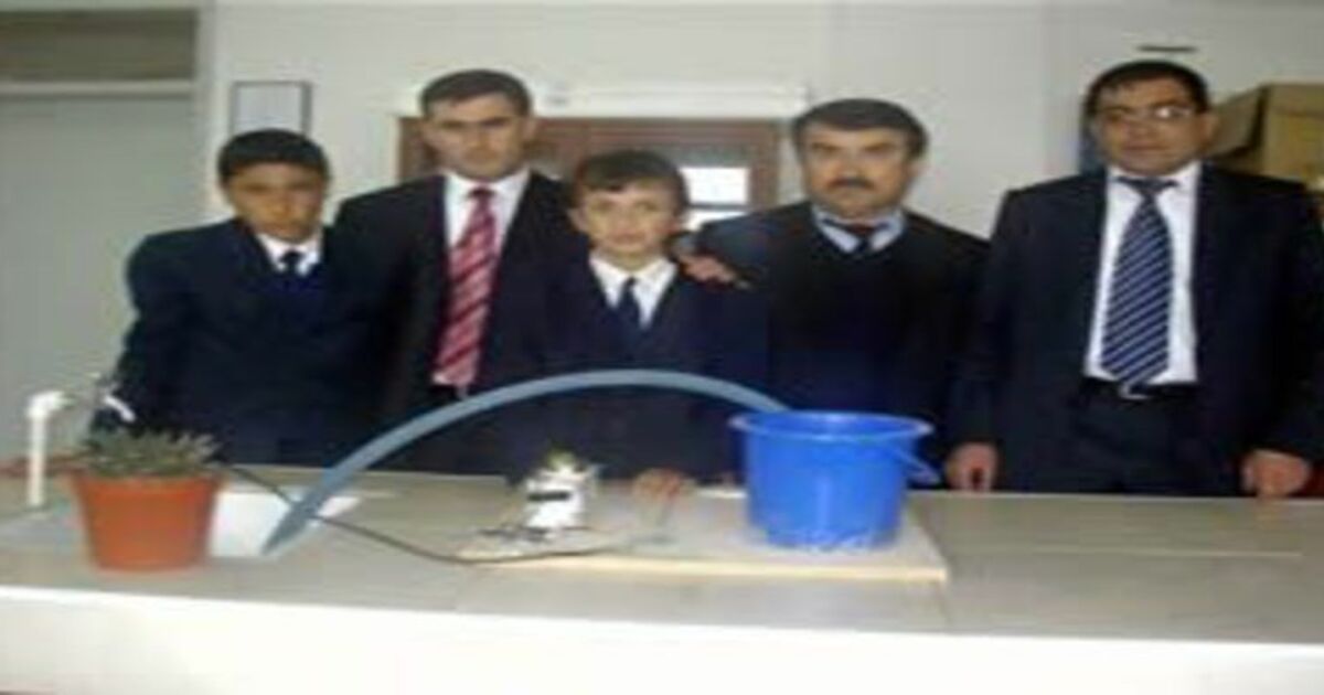 Zaman ayarlı çiçek sulama...