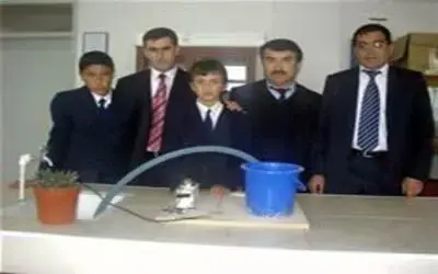 Zaman ayarlı çiçek sulama...