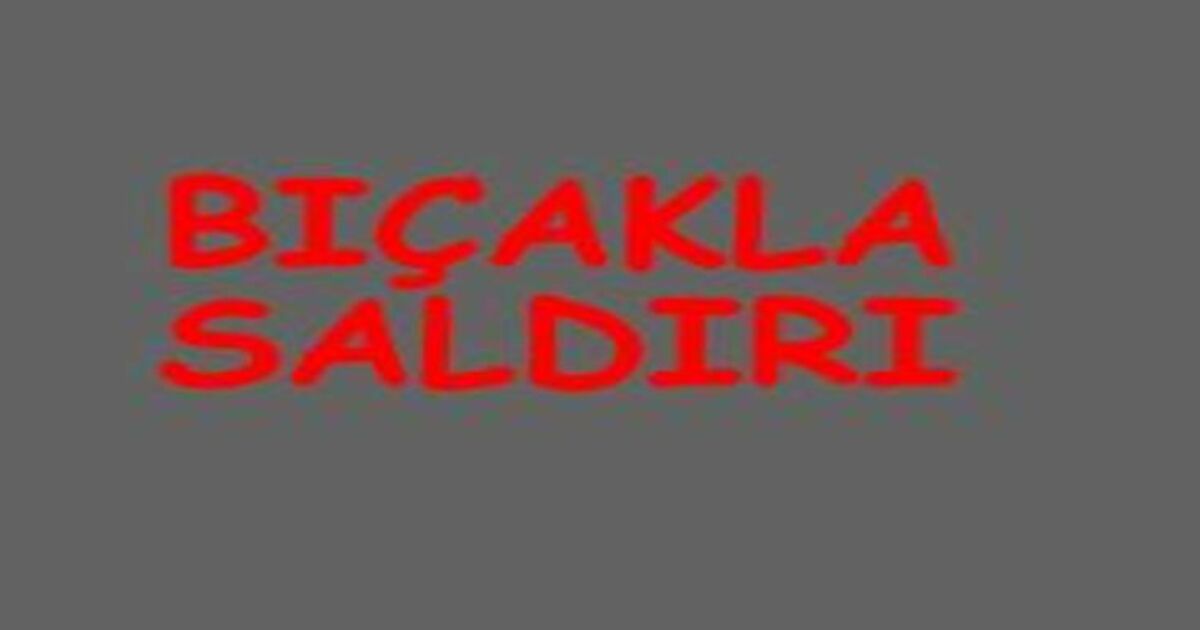Bafra`da bıçaklı saldırıya uğradı