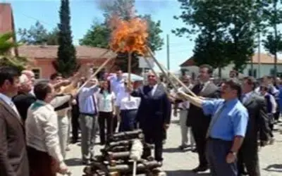 Dereköyde yılsonu coşkusu
