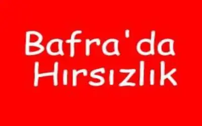İşyerinde hırsızlık