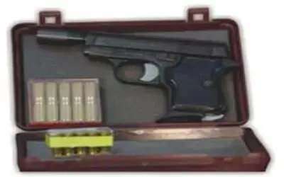 Kuru sıkı tabancaya gözaltı