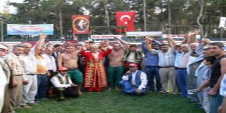 Bengü güreşlerinde Başpehlivan Salih Erinç - 0