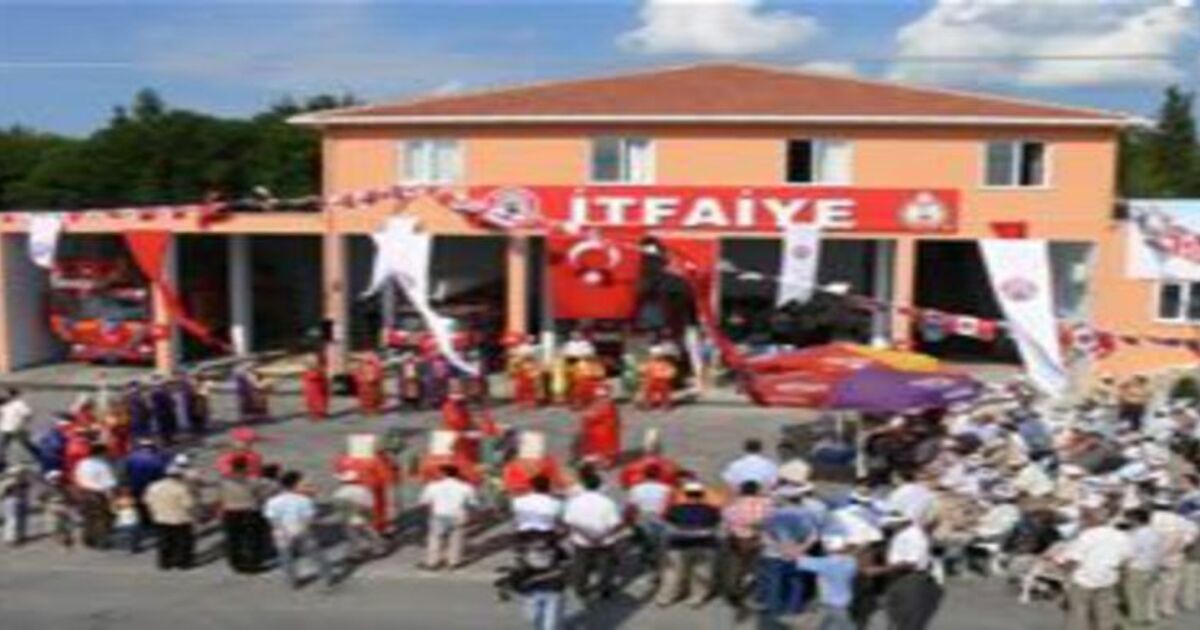 Yeni itfaiye binamız hayırlı olsun