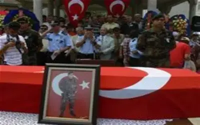 ŞEHİDİMİZ SON YOLCULUĞUNA UĞURLANDI