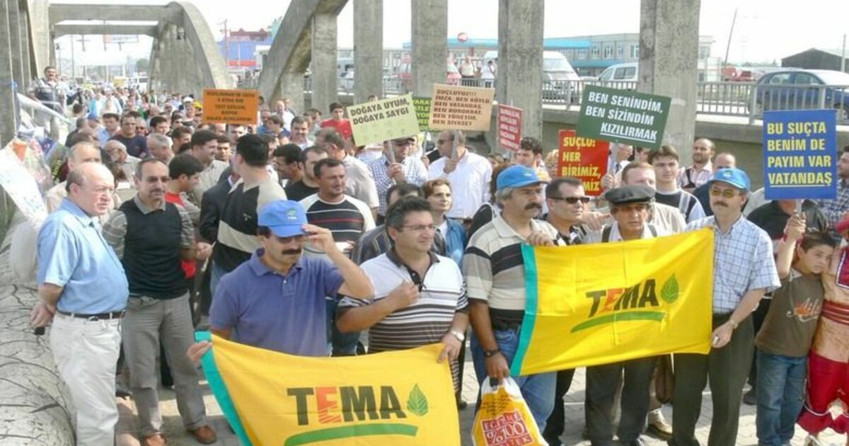 Bafra’da Kızılırmak'a Ağıt Yürüyüş Ve Mitingi 
