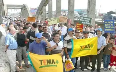 Bafra’da Kızılırmak'a Ağıt Yürüyüş Ve Mitingi 