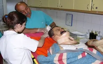 Darp Edilerek Hastanelik Edildi