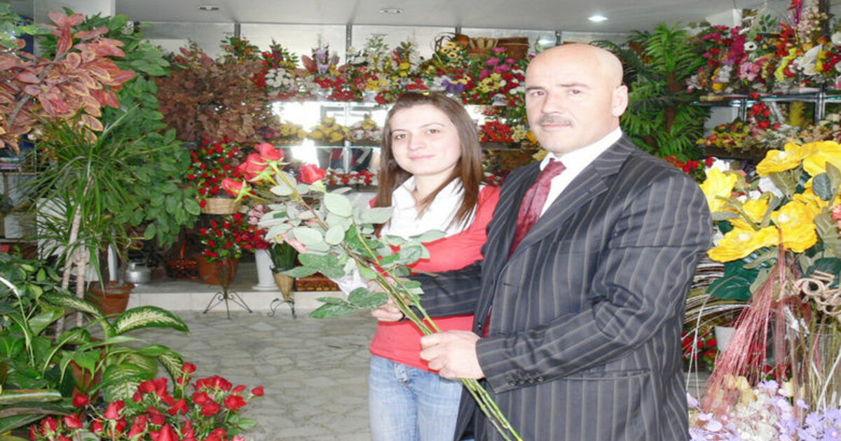14 Şubat'ta Sevginin Dili "Çiçek" Oldu