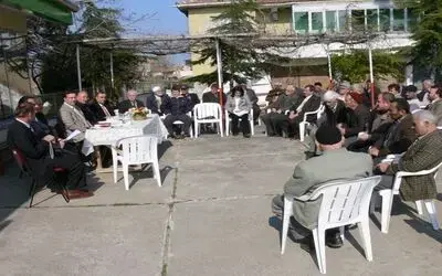 Bafra Kaymakamı Dınkırcı'nın Köy Gezileri