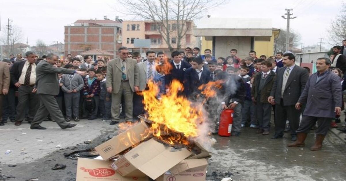 İlköğretim Okulunda Yangın Tatbikatı