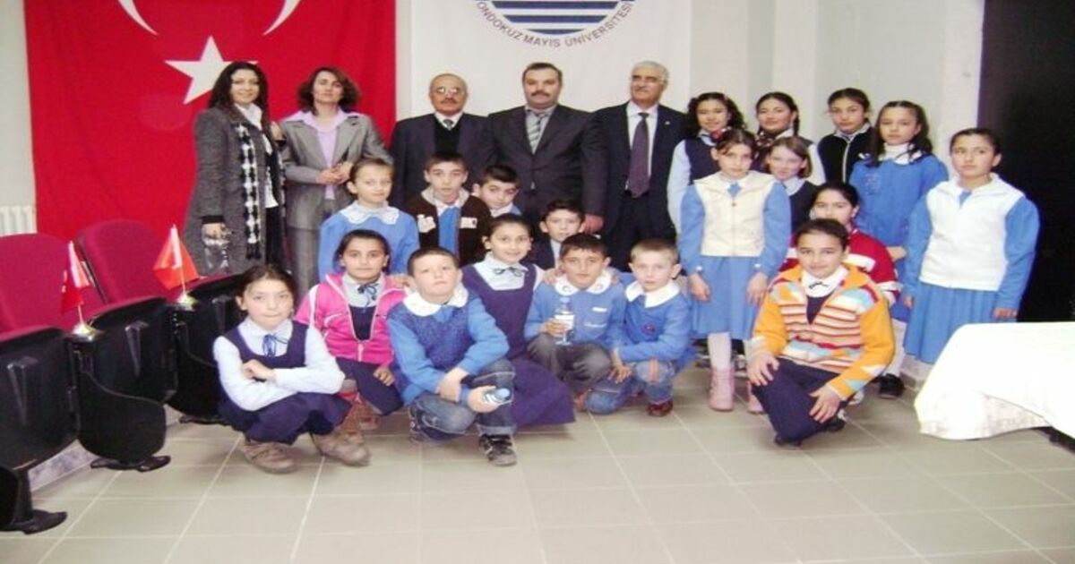 İlköğretim Okulu Öğrencileri Omü'yü Gezdi