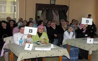 Kadın Çiftçiler Yarıştı Yarışmada, Nuran Gökmen Ve Serap Akım 1. Oldu