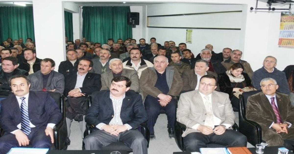 Bafra'da Tarımsal Kalkınma Toplantısı