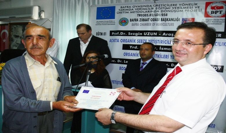 Bafra Ovası'nda 600 Çiftçi Sertifikalı Oldu - Samsun'un Bafra Ovası'nda 600 üretici sertifikalı oldu.