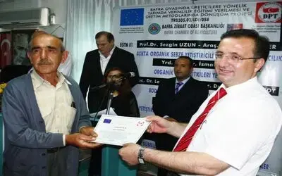 Bafra Ovası'nda 600 Çiftçi Sertifikalı Oldu