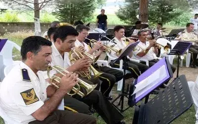 Askeri Bandodan Köyde Konser