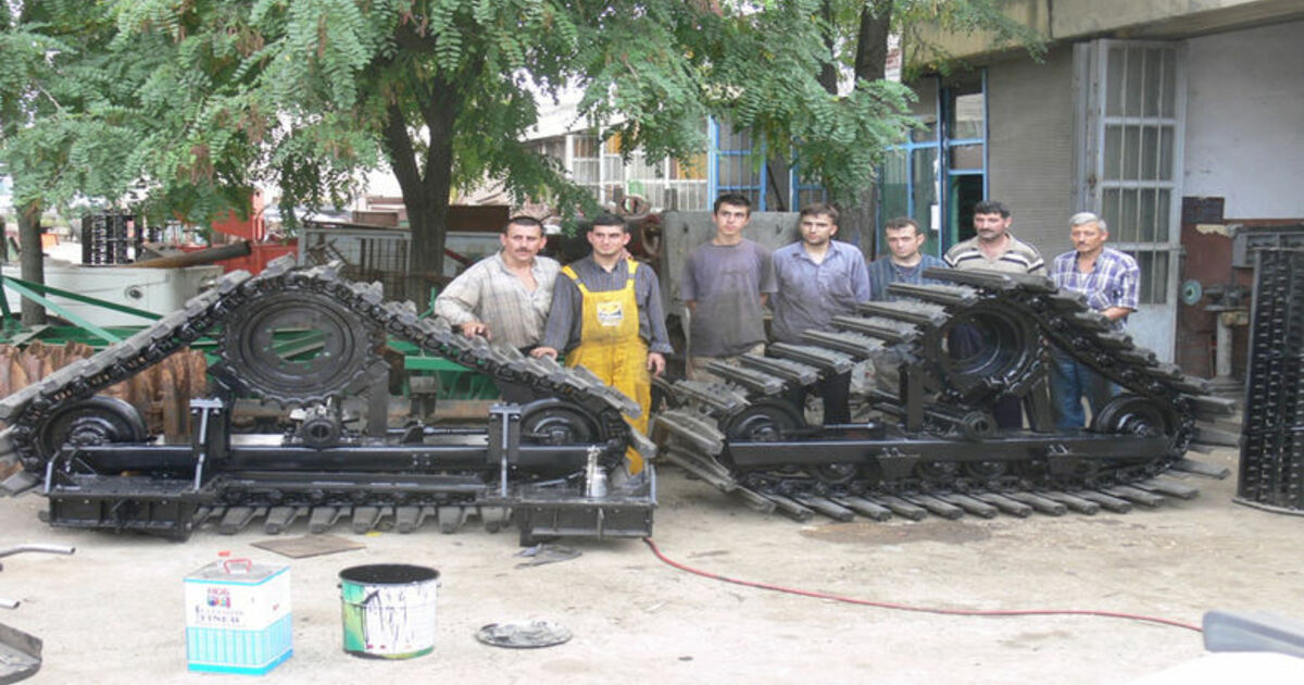 Bafra'da Biçerdöver Paleti Üretimi
