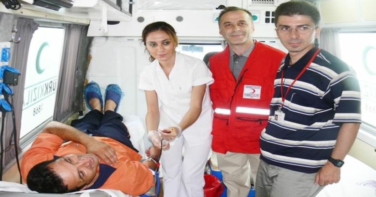 Bafra'da Kan Bağışı